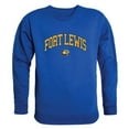 thumbnail image 1 of W Republic 541-437-RYL-01 Fort Lewis College Men Campus Crewneck Sweatshirt, Royal - Small, 1 of 1