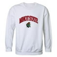 thumbnail image 1 of W Republic 541-467-WHT-02 Minot State University Beavers Campus Crewneck Sweatshirt, White - Medium, 1 of 2