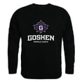 thumbnail image 1 of W Republic 541-648-BLK-03 Goshen College Maple Leafs Campus Crewneck Sweatshirt, Black - Large, 1 of 2