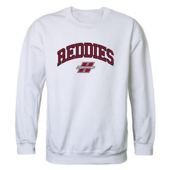W Republic 541-719-WHT-05 Henderson State University Reddies Campus Crewneck Sweatshirt, White - 2XL