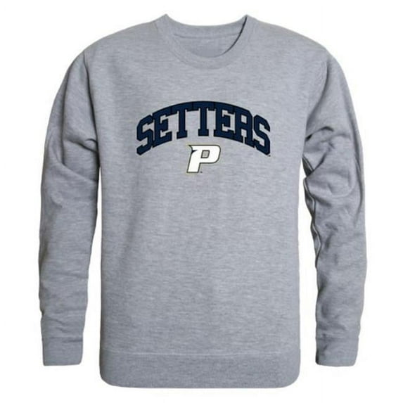 W Republic 541-725-HGY-02 Pace University Setters Campus Crewneck Sweatshirt, Heather Grey - Medium