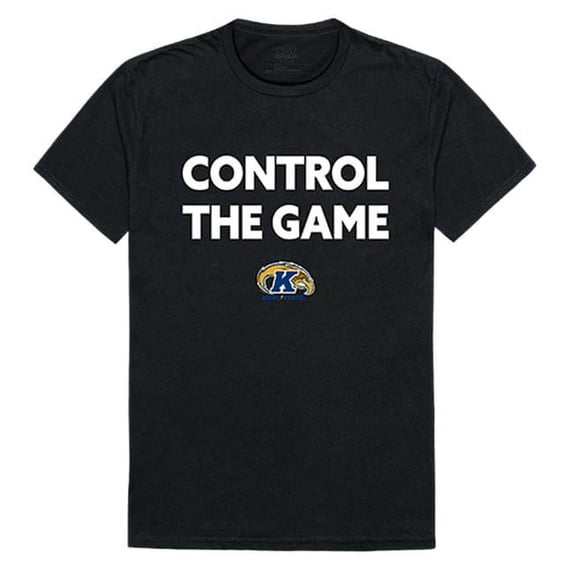 W Republic 542-128-BLK-01 Kent State University Men CTG T-Shirt, Black - Small