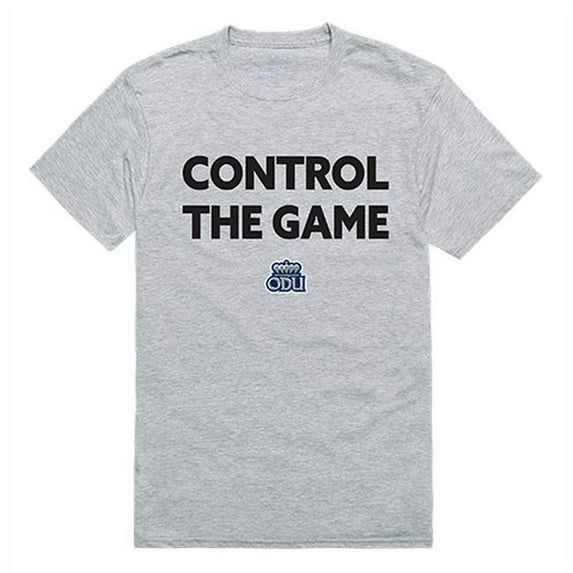 W Republic 542-228-HGY-03 Old Dominion University CTG T-Shirt, Heather Grey - Large