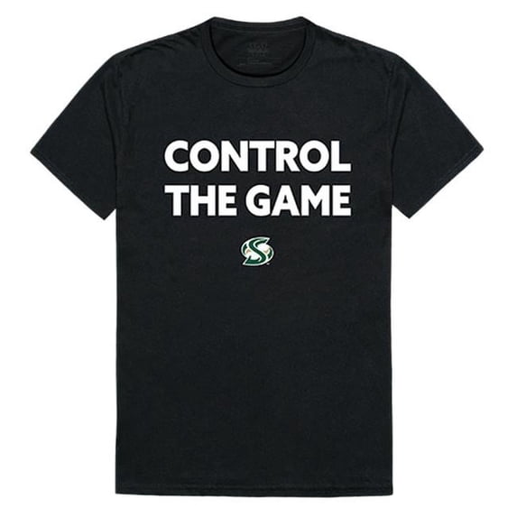 W Republic 542-231-BLK-02 California State University Sacramento CTG T-Shirt, Black - Medium