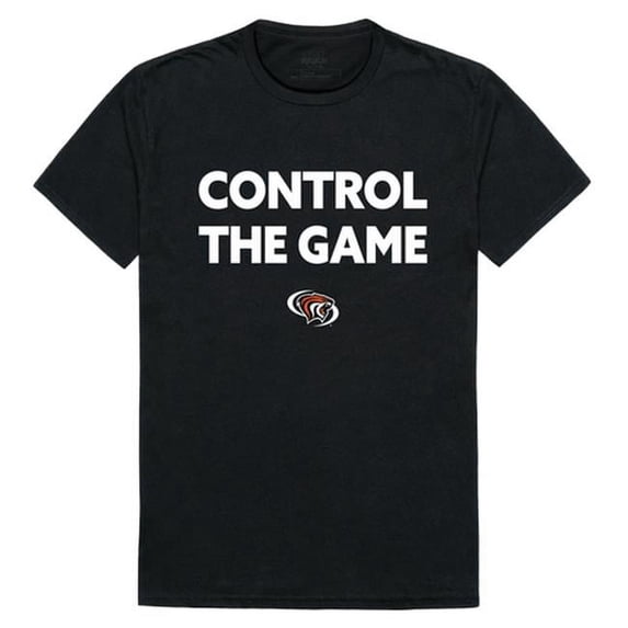 W Republic 542-248-BLK-05 University of the Pacific CTG T-Shirt, Black - 2XL