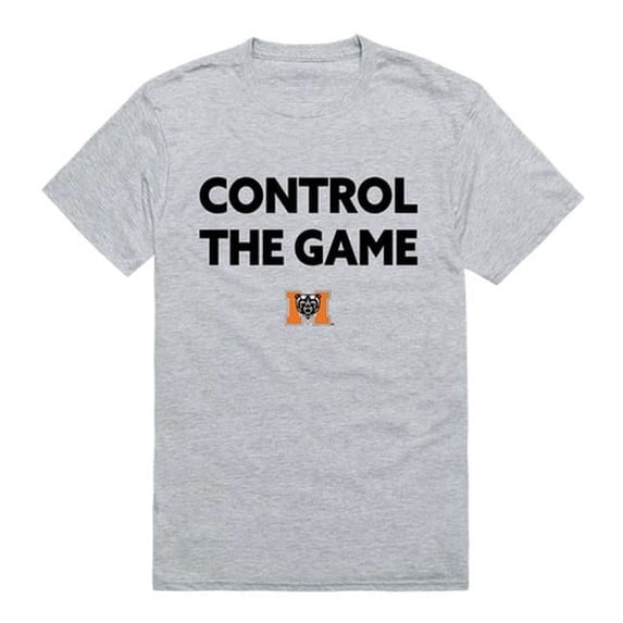 W Republic 542-340-HGY-04 Mercer University CTG T-Shirt, Heather Grey - Extra Large