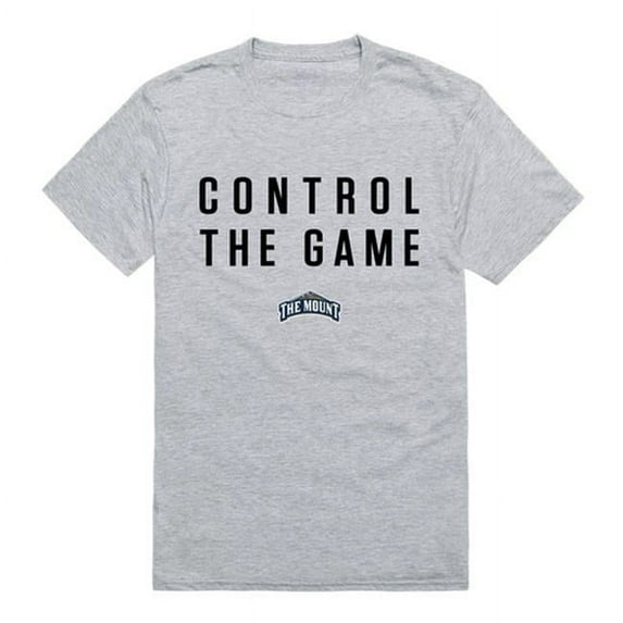 W Republic 542-347-HGY-04 Mount St. Marys University CTG T-Shirt, Heather Grey - Extra Large