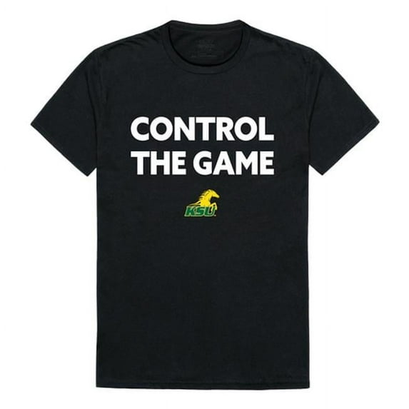 W Republic 542-432-BLK-02 Kentucky State University Men CTG T-Shirt, Black - Medium