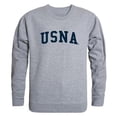 thumbnail image 1 of W Republic 543-136-HGY-03 NCAA Navy Midshipmen GameDay Crewneck T-Shirt, Heather Gray - Large, 1 of 1