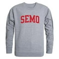 thumbnail image 1 of W Republic 543-149-HGY-03 Southeast Missouri State University Men GameDay Crewneck Sweatshirt, Heather Grey - Large, 1 of 2