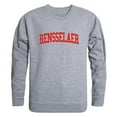 thumbnail image 1 of W Republic 543-367-HGY-03 Rensselaer Polytechnic Institute GameDay Crewneck T-Shirt, Heather Grey - Large, 1 of 1