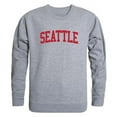thumbnail image 1 of W Republic 543-378-HGY-04 NCAA Seattle Redhawks GameDay Crewneck T-Shirt, Heather Gray - Extra Large, 1 of 1