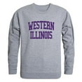 thumbnail image 1 of W Republic 543-405-HGY-01 NCAA Western Illinois Leathernecks GameDay Crewneck T-Shirt, Heather Gray - Small, 1 of 1