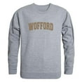 thumbnail image 1 of W Republic 543-415-HG2-01 Wofford College Terriers Game Day Crewneck Sweatshirt, Heather Grey - Small, 1 of 2