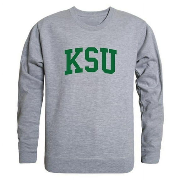 W Republic 543-432-HGY-04 NCAA Kentucky State Thorobrettes GameDay Crewneck T-Shirt, Heather Gray - Extra Large