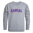 thumbnail image 1 of W Republic 543-658-HGY-02 Kansas Wesleyan University Coyotes Game Day Crewneck Sweatshirt, Heather Grey - Medium, 1 of 2