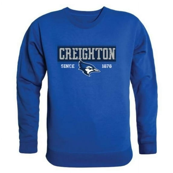 W Republic 544-118-RYL-02 Creighton University Campus Crewneck Sweatshirt, Royal - Medium