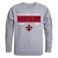 thumbnail image 1 of W Republic 544-189-HGY-01 University of Louisiana at Lafayette Campus Crewneck Sweatshirt, Heather Grey - Small, 1 of 2