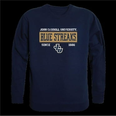 W Republic 544-694-NVY-01 John Carroll University Blue Streaks Established Crewneck Sweatshirt, Navy - Small