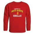 thumbnail image 1 of W Republic 545-427-RED-03 Pittsburg State University Property of Crewneck T-Shirt, Red - Large, 1 of 1