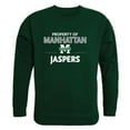 thumbnail image 1 of W Republic 545-535-FOR-04 Manhattan College Jaspers Property of Crewneck Sweatshirt, Forest Green - Extra Large, 1 of 2
