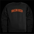 thumbnail image 1 of W Republic 546-269-BK2-03 Bowling Green State University Falcons Arch Crewneck Sweatshirt, Black - Large, 1 of 2