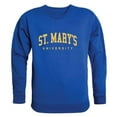 thumbnail image 1 of W Republic 546-468-RYL-05 Saint Marys University Rattlers Arch Crewneck Sweatshirt, Royal - 2XL, 1 of 2