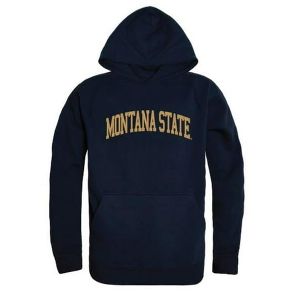 W Republic 547-192-NV2-04 Montana State University Bobcats College Hoodie, Navy - Extra Large