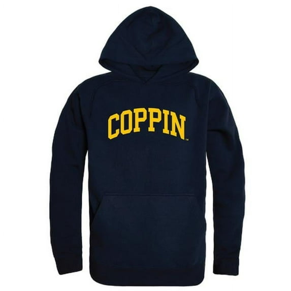 W Republic 547-286-NVY-05 Coppin State University College Hoodie, Navy - 2XL