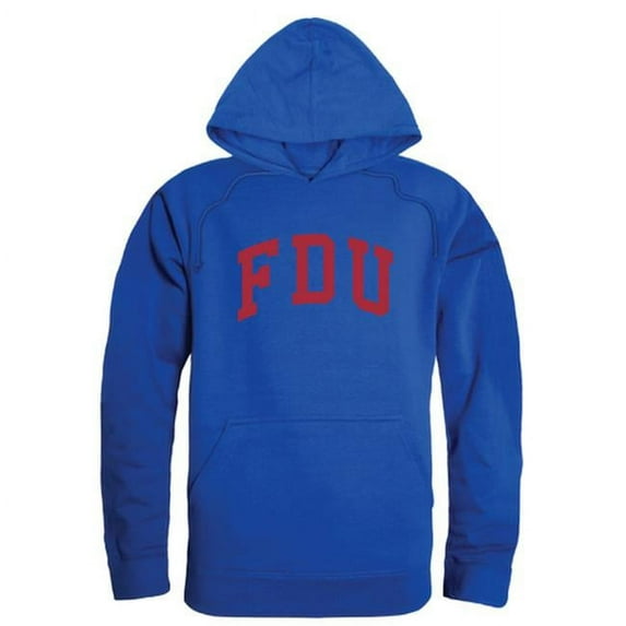 W Republic 547-300-RYL-05 Fairleigh Dickinson University College Hoodie, Royal Blue - 2XL