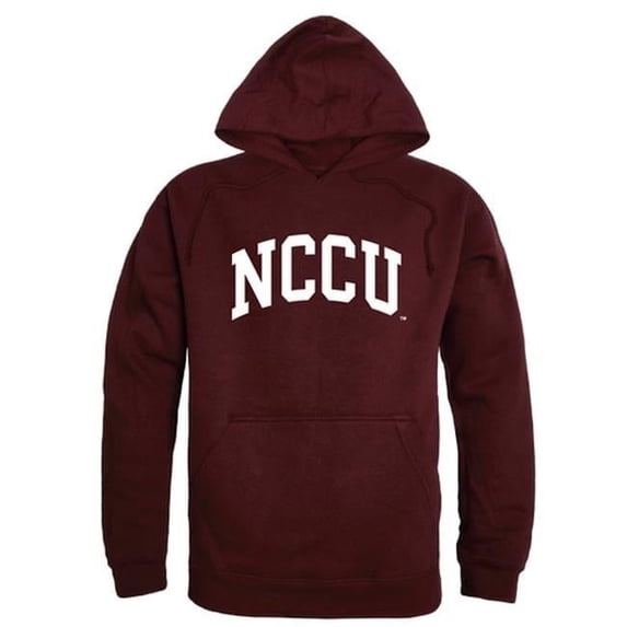 W Republic 547-353-MAR-05 NCCU College Hoodie, Maroon - 2XL