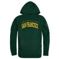 thumbnail image 1 of W Republic 547-377-FOR-04 University of San Francisco College Hoodie, Forest Green - Extra Large, 1 of 2