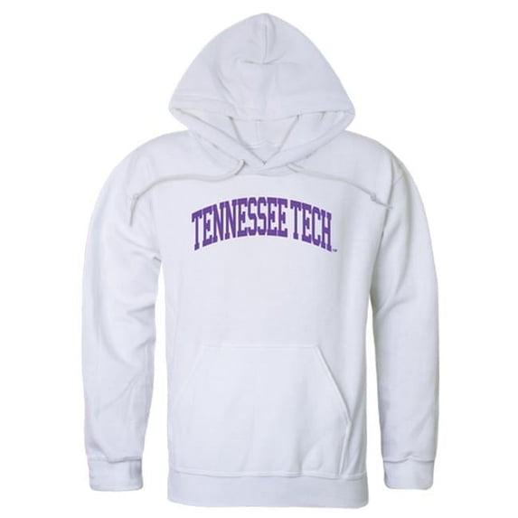 W Republic 547-391-WHT-01 Tennessee Tech University College Hoodie, White - Small