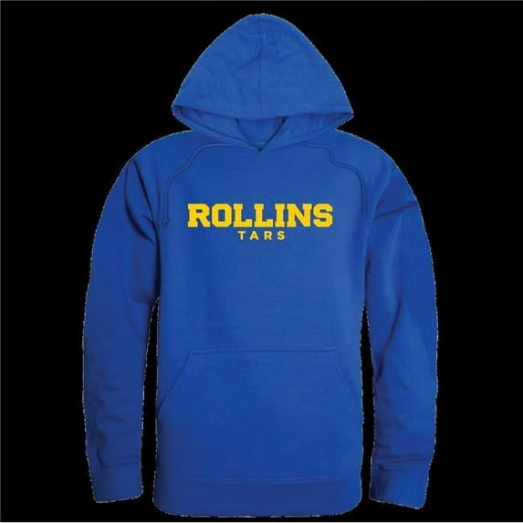 W Republic 547-577-RYL-02 Rollins College Tars Hoodie, Royal - Medium