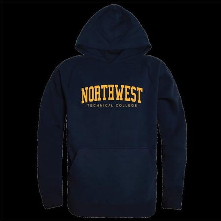 W Republic 547-703-NVY-01 Northwest Technical College Hawks Hoodie, Navy - Small