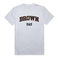 thumbnail image 1 of W Republic 548-106-WHT-04 Brown University College Dad T-Shirt, White - Extra Large, 1 of 1
