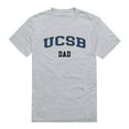 thumbnail image 1 of W Republic 548-112-HGY-02 University of California Santa Barbara College Dad T-Shirt, Heather Grey - Medium, 1 of 2