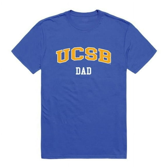 W Republic 548-112-RYL-04 University of California Santa Barbara College Dad T-Shirt, Royal Blue - Extra Large