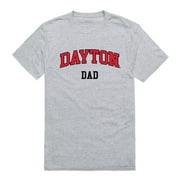 W Republic 548-119-HGY-01 University of Dayton College Dad T-Shirt, Heather Grey - Small