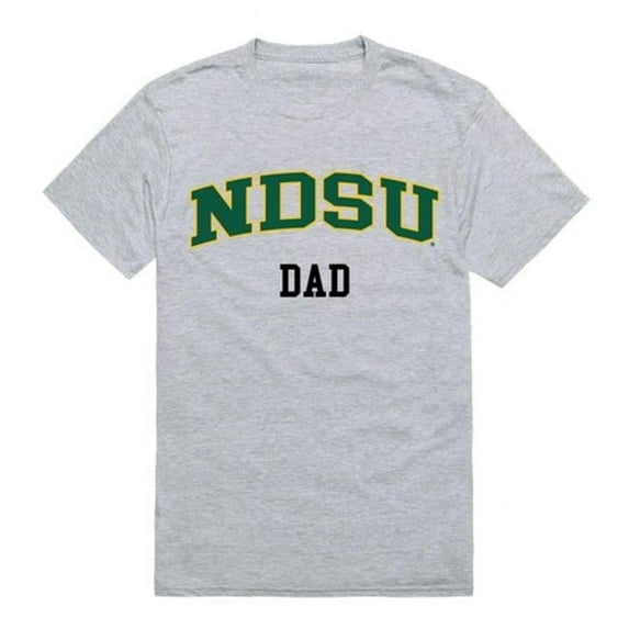 W Republic 548-140-HGY-04 University of North Dakota College Dad T-Shirt, Heather Grey - Extra Large