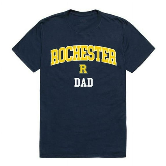 W Republic 548-146-NVY-04 University of Rochester College Dad T-Shirt, Navy - Extra Large