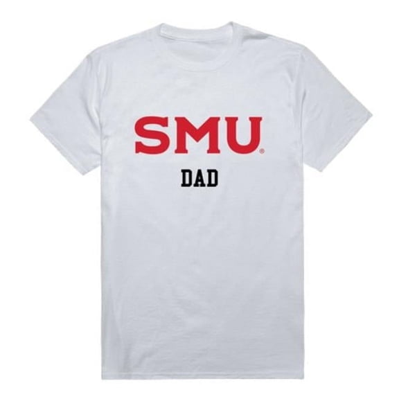 W Republic 548-150-WT2-03 Sikkim Manipal University Mustangs College Dad T-Shirt, White - Large