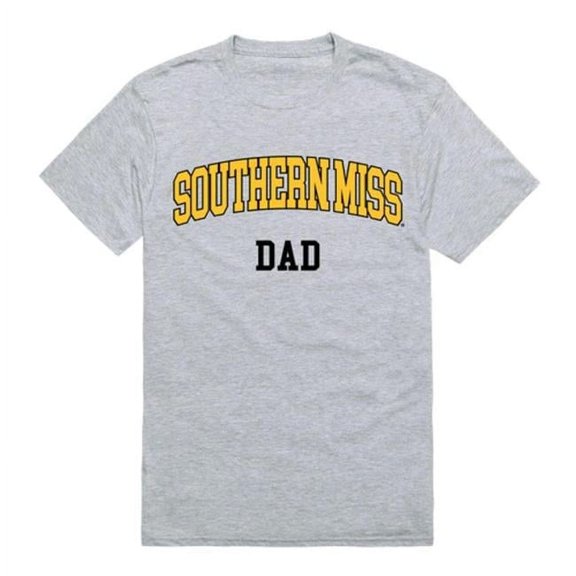 W Republic 548-151-HGY-05 University of Southern Mississippi College Dad T-Shirt, Heather Grey - 2XL