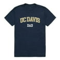 thumbnail image 1 of W Republic 548-161-NVY-01 University of California, Davis College Dad T-Shirt, Navy - Small, 1 of 1