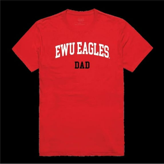 W Republic 548-296-RD2-05 Eastern Washington University Eagles College Dad T-Shirt, Red - 2XL