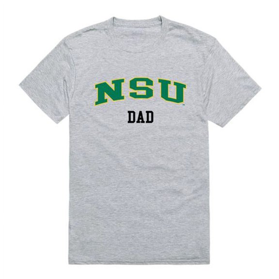 W Republic 548-350-HGY-01 Men Norfolk State Spartans College Dad T-Shirt, Heather Grey - Small