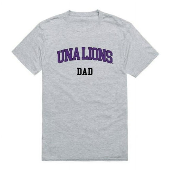 W Republic 548-351-HG2-05 University of North Alabama Lions College Dad T-Shirt, Heather Grey - 2XL