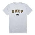thumbnail image 1 of W Republic 548-352-WHT-03 Men UNC Pembroke Braves College Dad T-Shirt, White - Large, 1 of 1