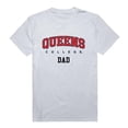 thumbnail image 1 of W Republic 548-364-WHT-01 Queens College Mens College Dad T-Shirt, White - Small, 1 of 1