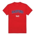 thumbnail image 1 of W Republic 548-366-RED-04 Radford University Mens College Dad T-Shirt, Red - Extra Large, 1 of 1